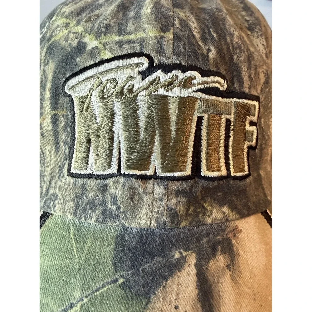 VTG 00s NWTF Camo Snapback Hat Mossy Oak Camo Wild Turkey Federation New W/ Tags